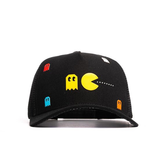 Bone Trucker Rhino Size Preto Pac - Preto Menor preço em Bone Trucker Rhino Size Preto Pac - Preto