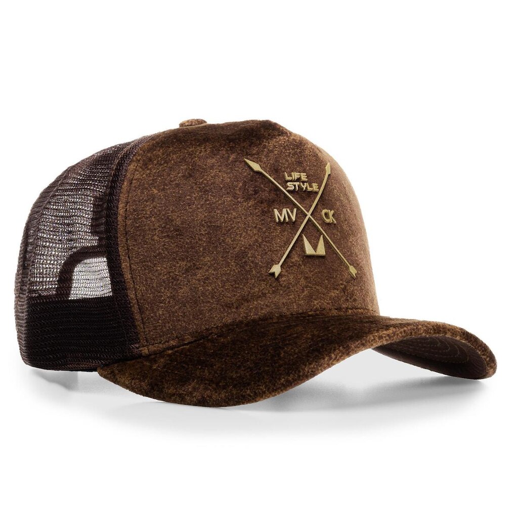 Boné Trucker Texas Camurça Ferrugem MVCK