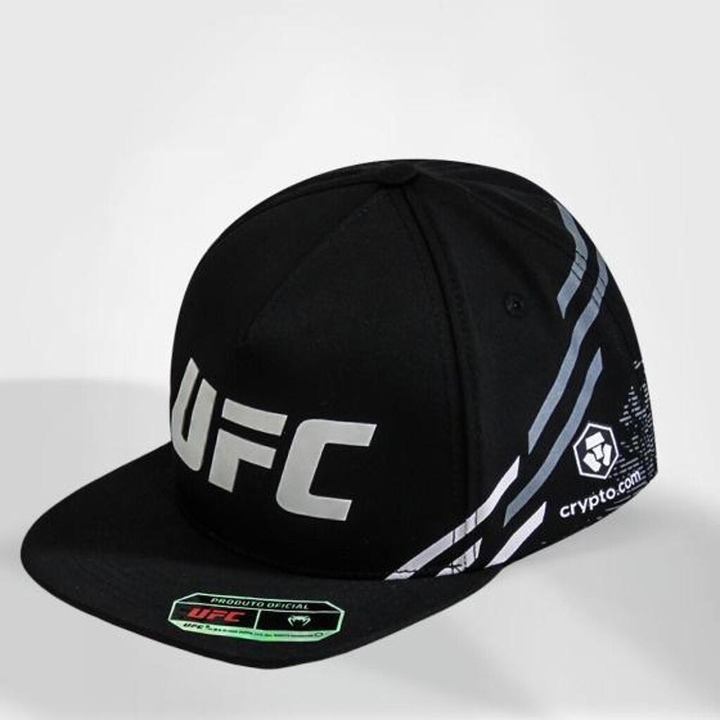 Boné UFC Adrenaline by Venum Authentic Fight Night Baseball - Preto