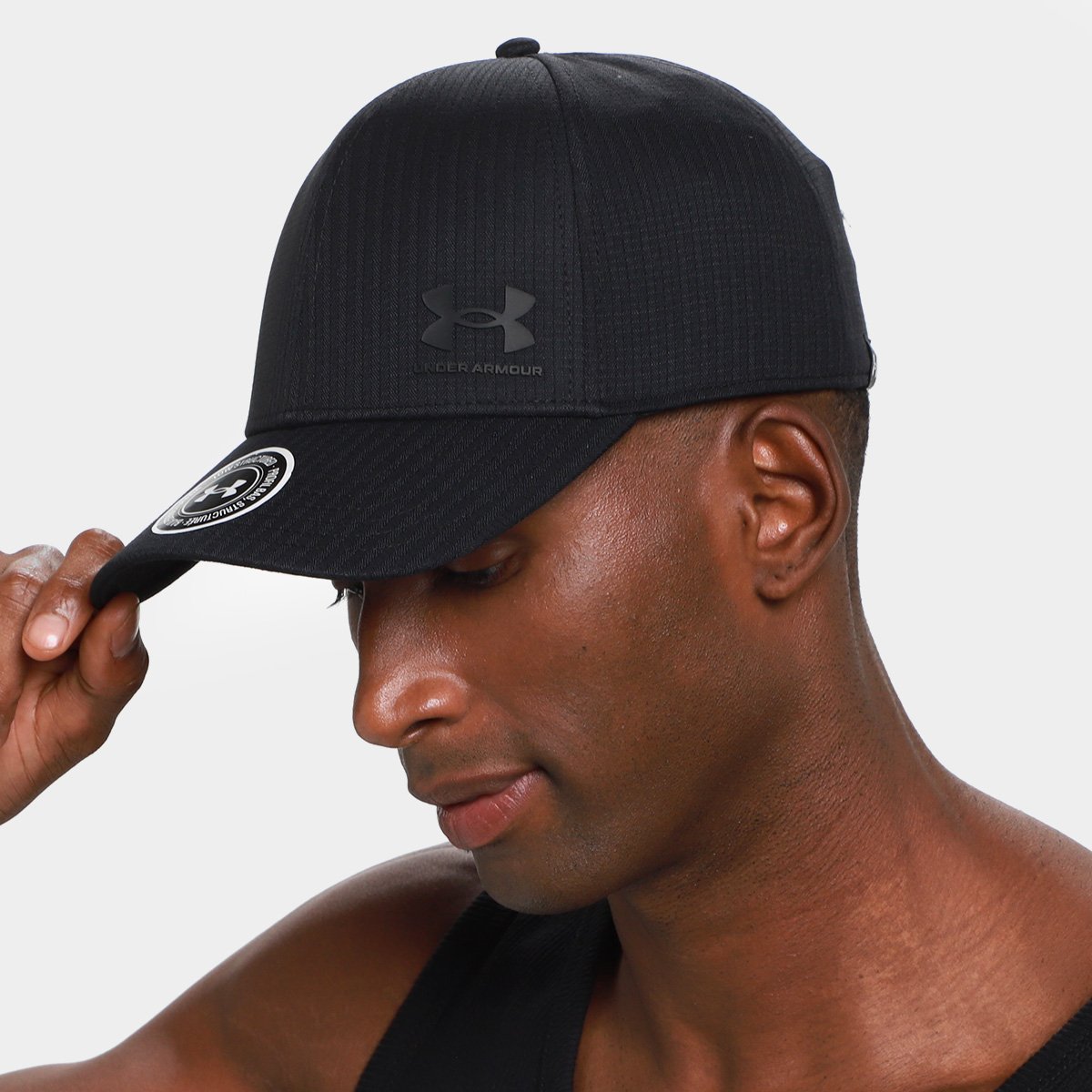 Boné Under Armour Aba Curva M Iso-Chill Armourve Masculino - 1