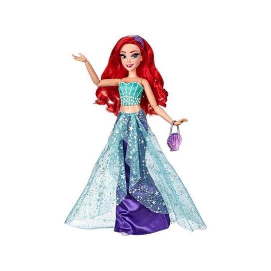 Boneca Disney Princess Style Serie Princesa Ariel - Colorido