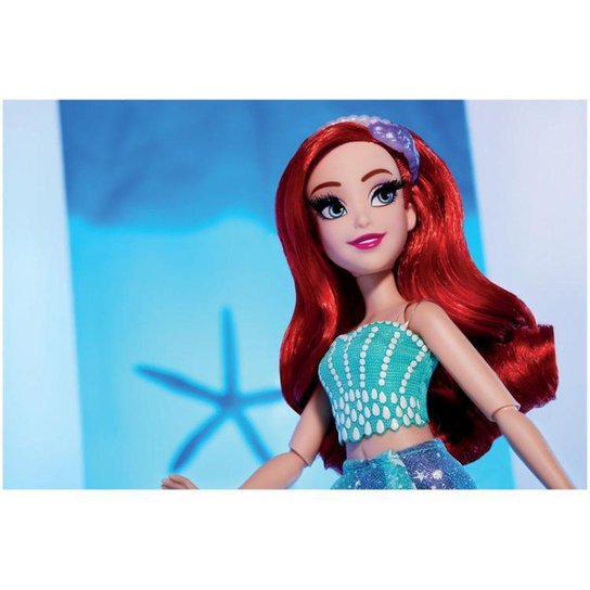 Boneca Disney Princess Style Serie Princesa Ariel - Colorido