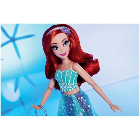 Boneca Disney Princess Style Serie Princesa Ariel - Colorido