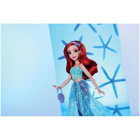 Boneca Disney Princess Style Serie Princesa Ariel - Colorido