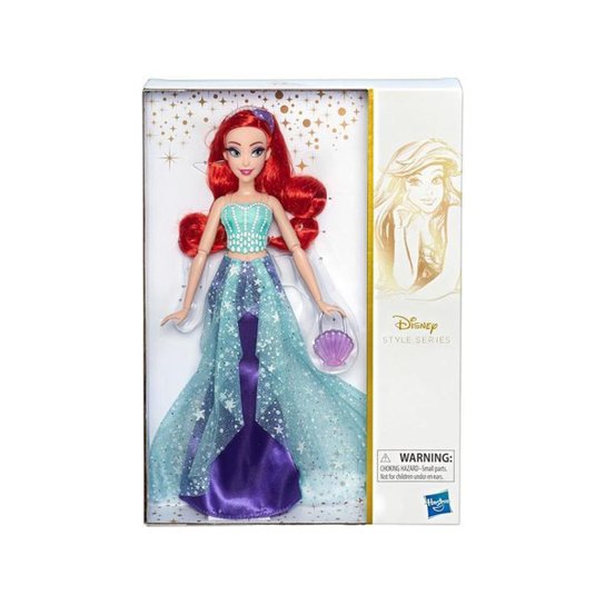 Boneca Disney Princess Style Serie Princesa Ariel - Colorido