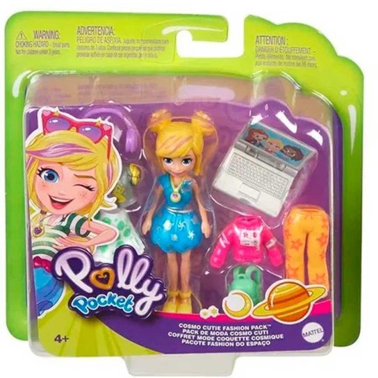 BONECA POLLY POCKET FASHION DO ESPAÇO MATTEL REF:GDM01 - Azul+Rosa Menor preço em BONECA POLLY POCKET FASHION DO ESPAÇO MATTEL REF:GDM01 - Azul+Rosa
