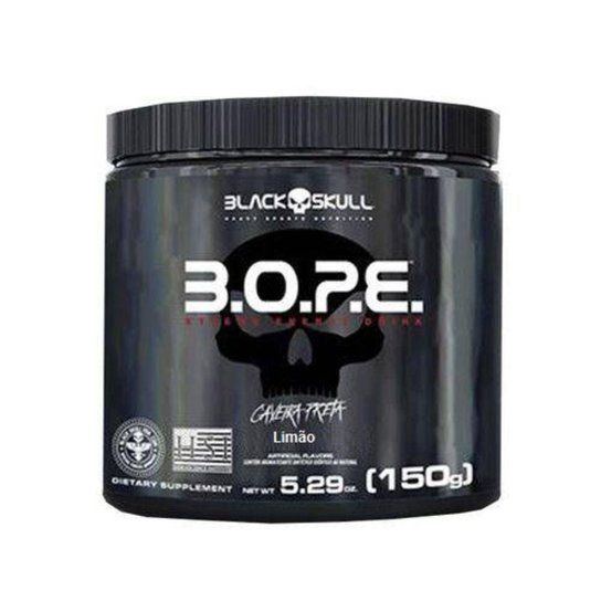 Bope PréTreino 150G Black Skull -