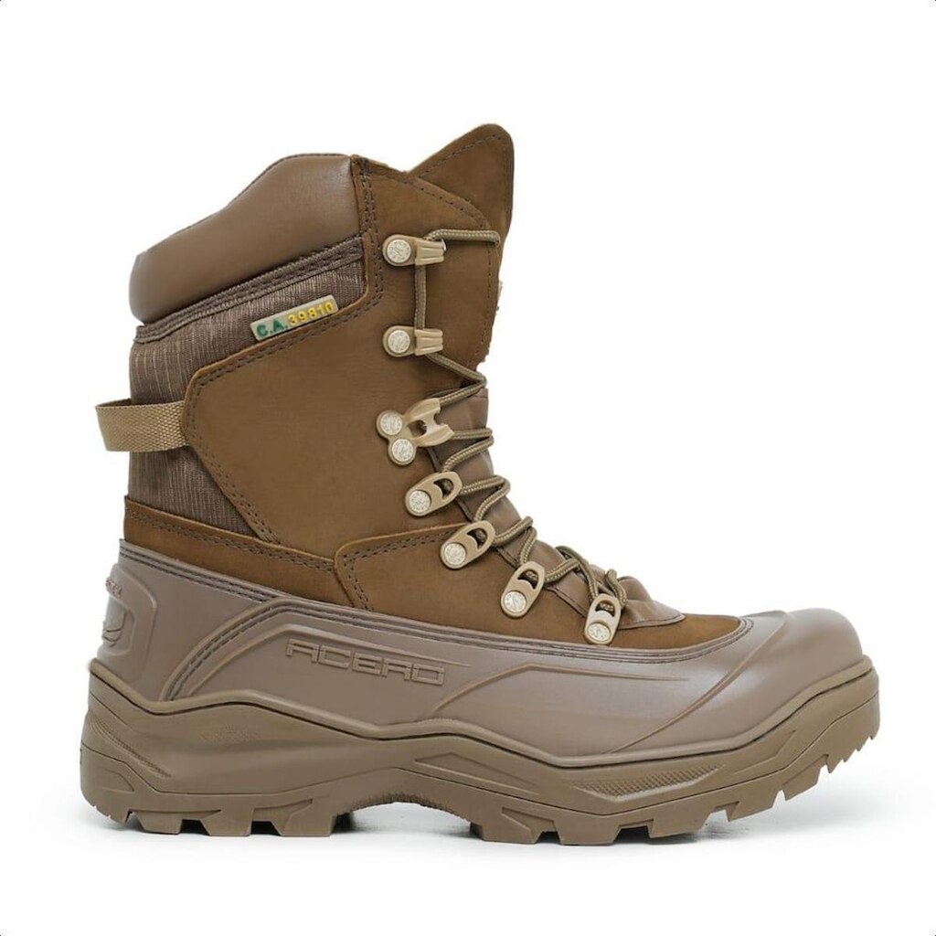 Bota Acero Tiger Pró Coturno Em Couro Animal Legitimo