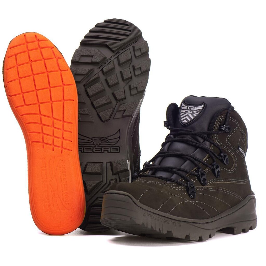 BOTA ADVENTURE ACERO COURO ADVANCED