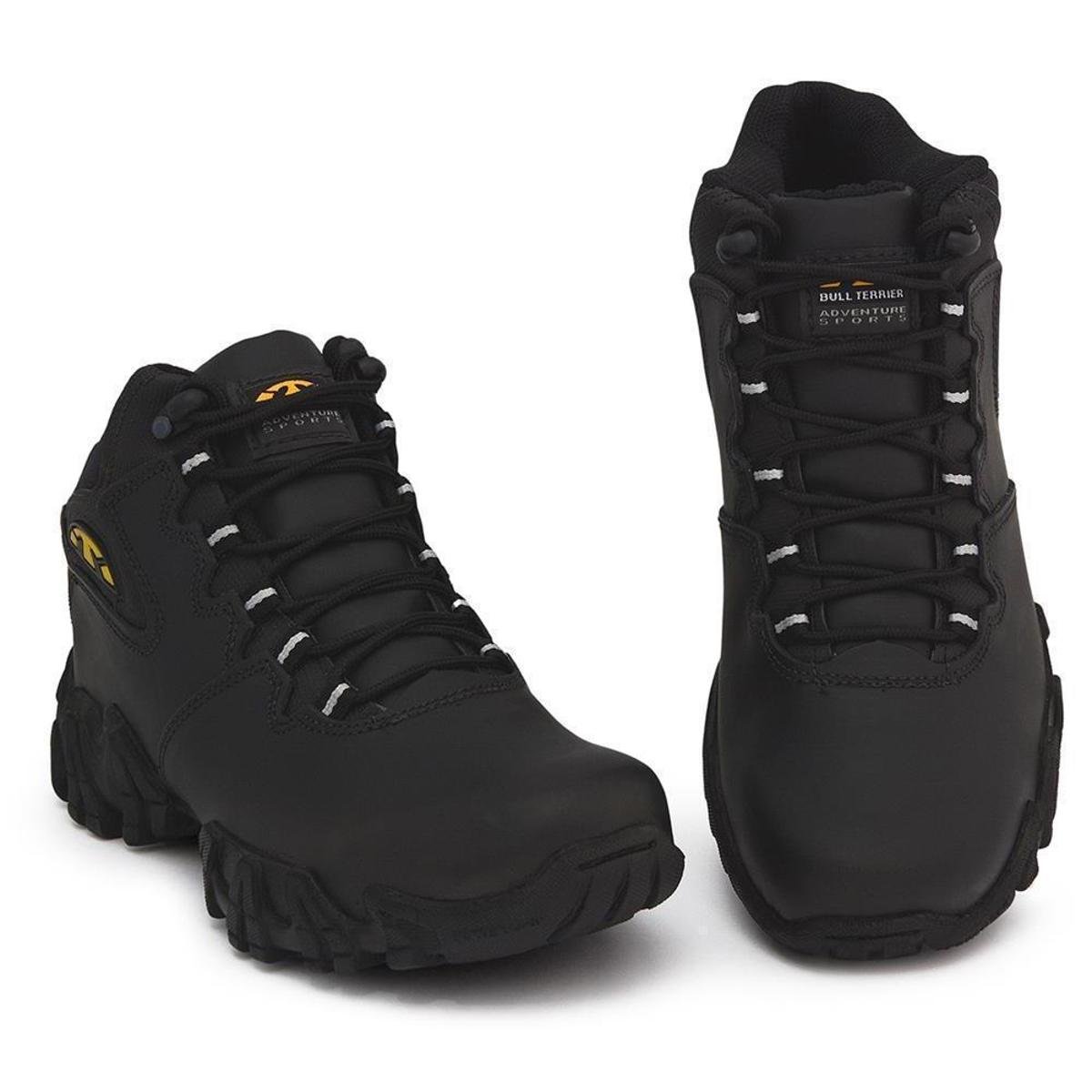Bota Adventure Bull Terrier Couro Masculina Resistente Macia