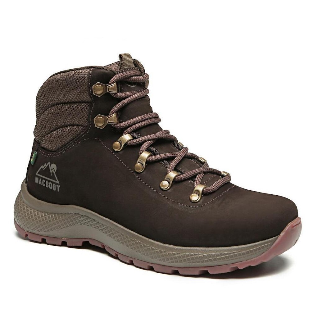 Bota Adventure Cano Alto Macboot Batu 14Z Cafe