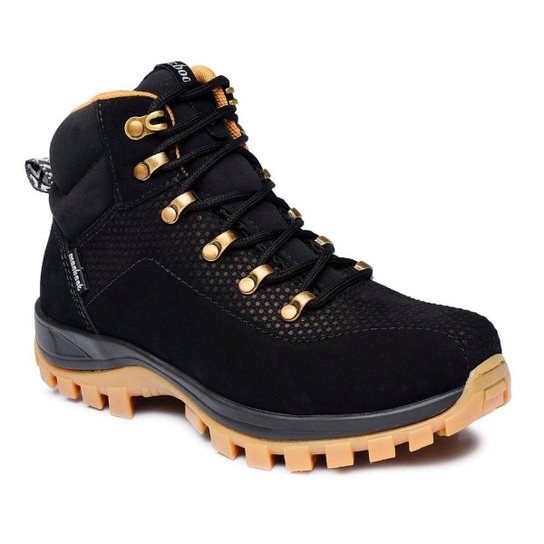 Bota Adventure Cano Alto Macboot Granada 04 Masculina - Preto Menor preço em Bota Adventure Cano Alto Macboot Granada 04 Masculina - Preto