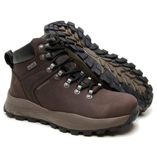 Bota Adventure Cano Alto Macboot Waterproof Flutua Alpes 04 Café - 37 - Café Menor preço em Bota Adventure Cano Alto Macboot Waterproof Flutua Alpes 04 Café - 37 - Café