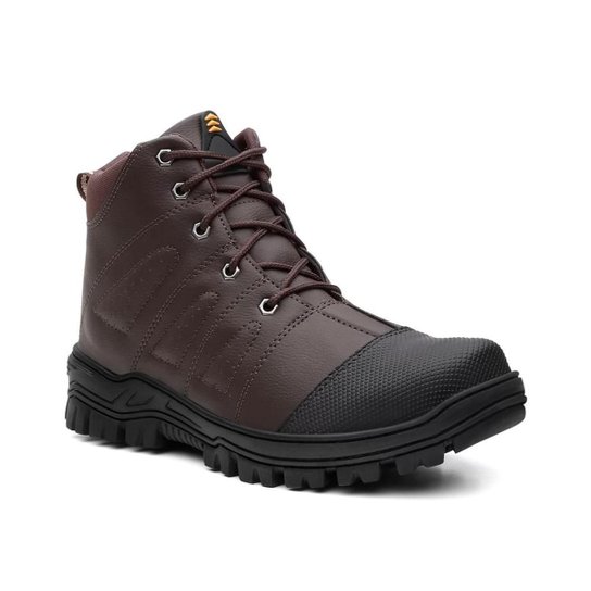 Bota Adventure Masculina Cano Alto Casual Coturno Para Trabalho - Marrom é ruim? Bota Adventure Masculina Cano Alto Casual Coturno Para Trabalho - Marrom é boa?