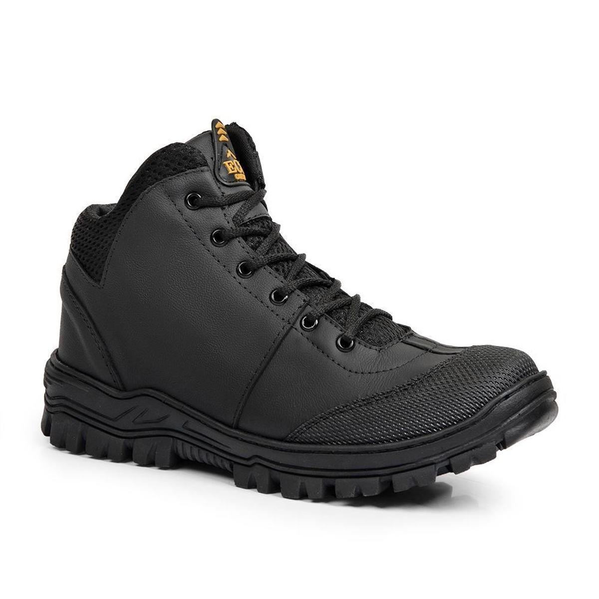 Bota Adventure Masculino Couro Legítimo Tratorada Casual + Palmilha Confort Menor preço em Bota Adventure Masculino Couro Legítimo Tratorada Casual + Palmilha Confort