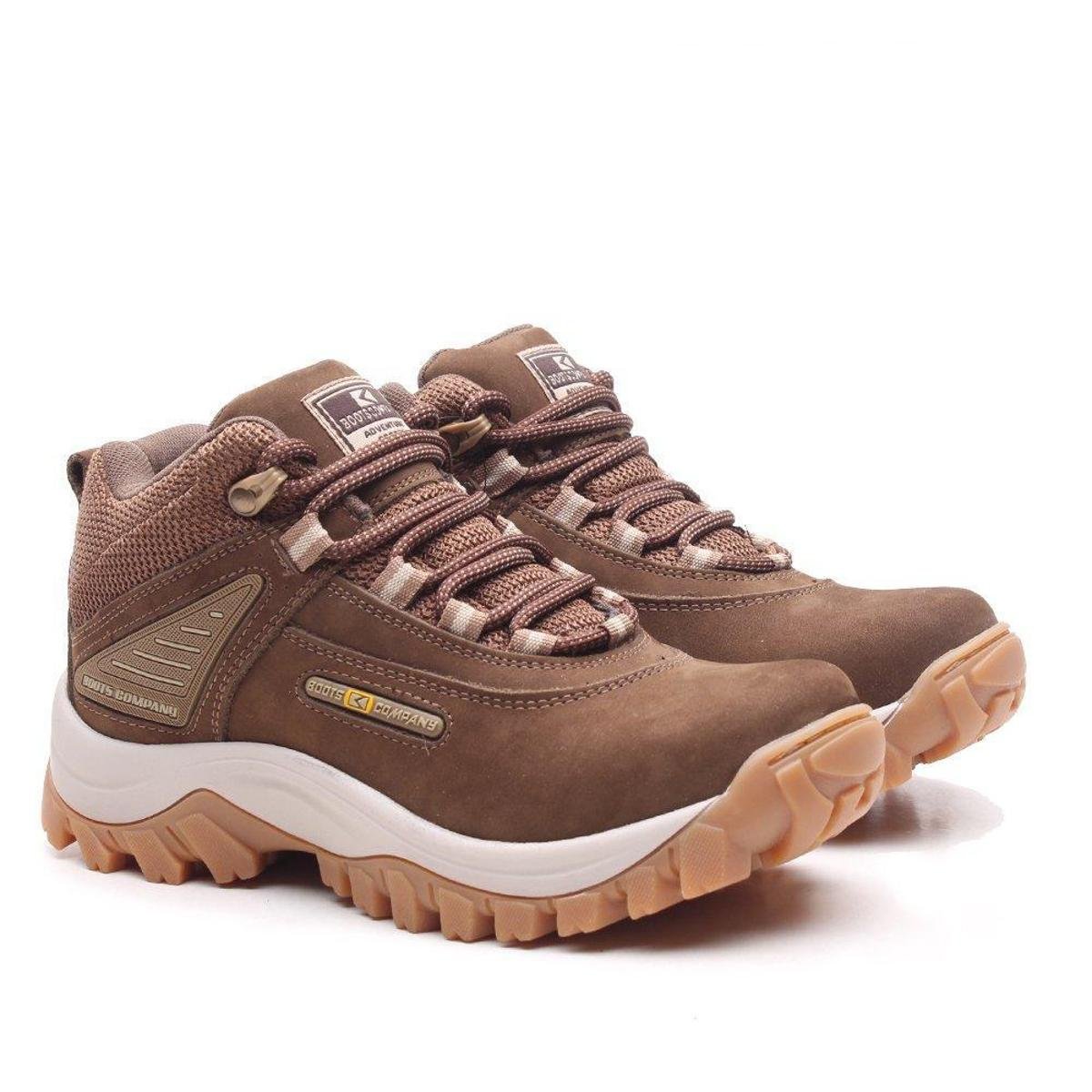 bota adventure feminino em couro nobuck