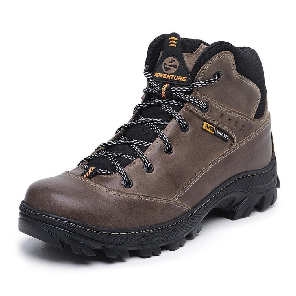 Bota Adventure Trac Em Couro Zabath Masculina