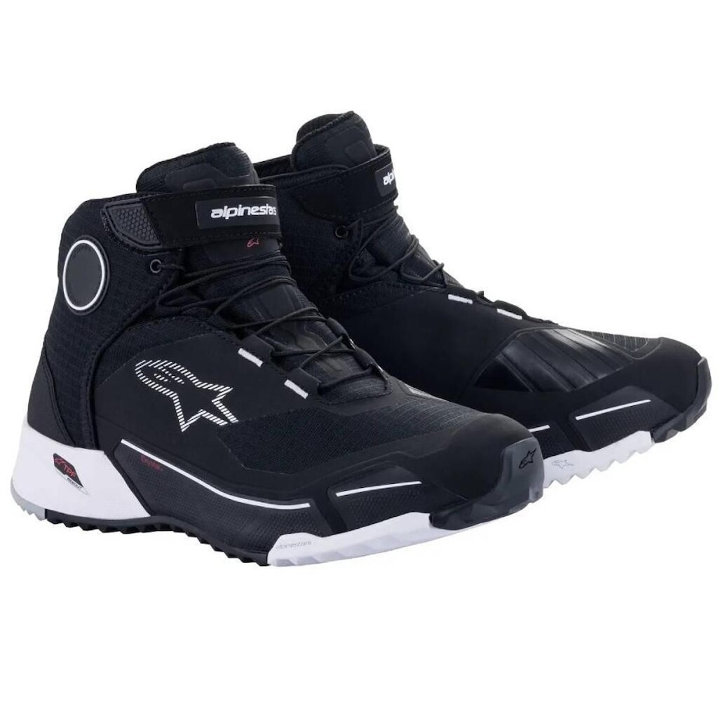 Bota Alpinestars CRX Drystar Preto e Branco