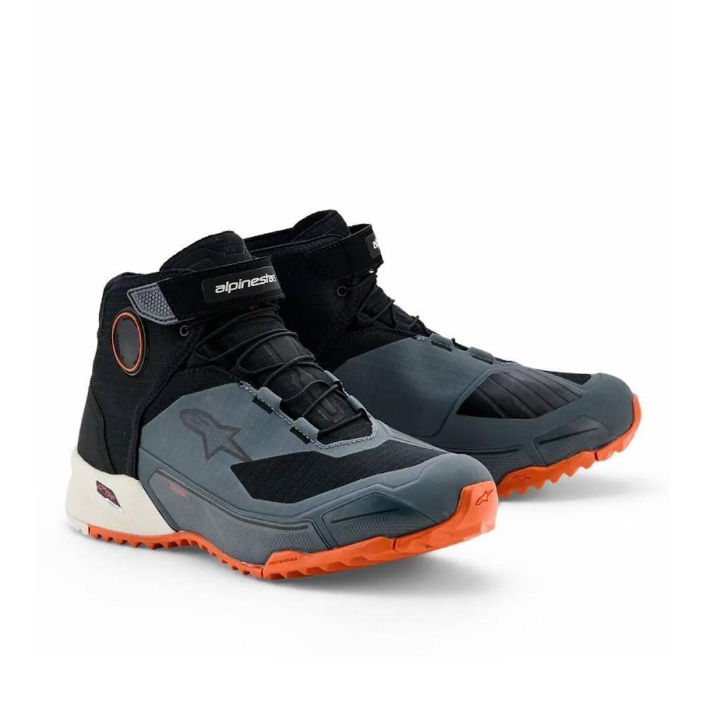Bota Alpinestars CRX Drystar Preto e Cinza Escuro