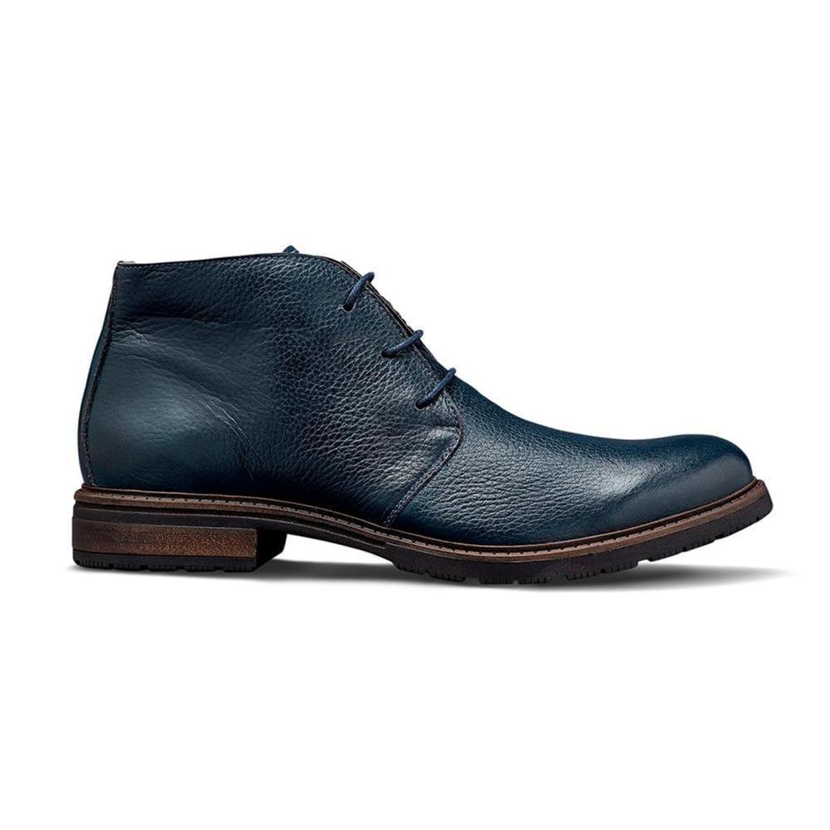 ankle boot marinho