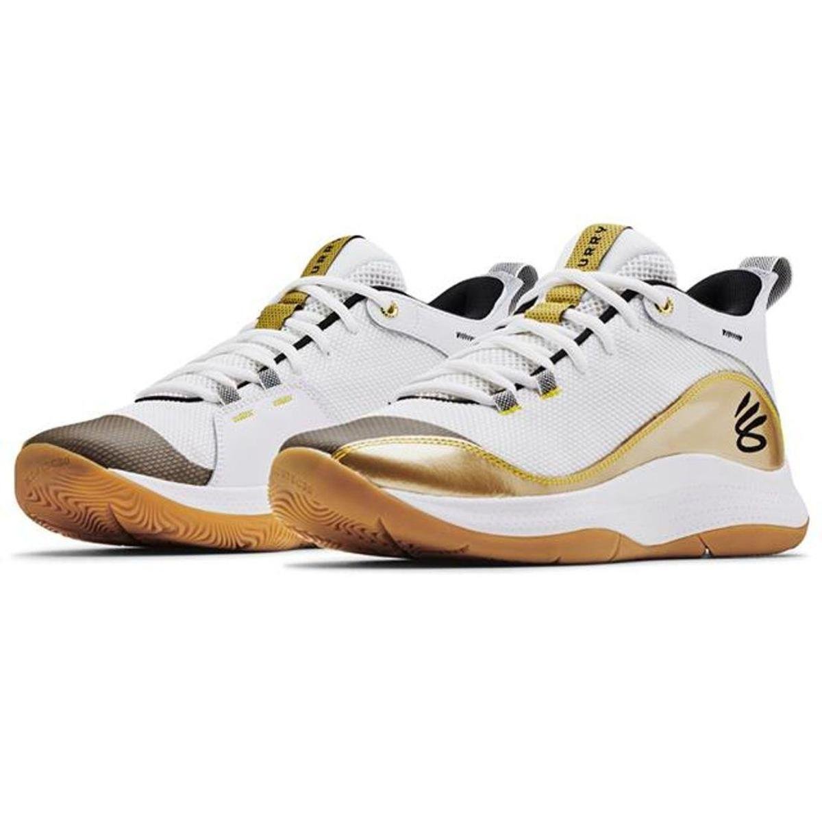 Bota Basquete Under Armour Curry 3z5 3024764 Branco Netshoes