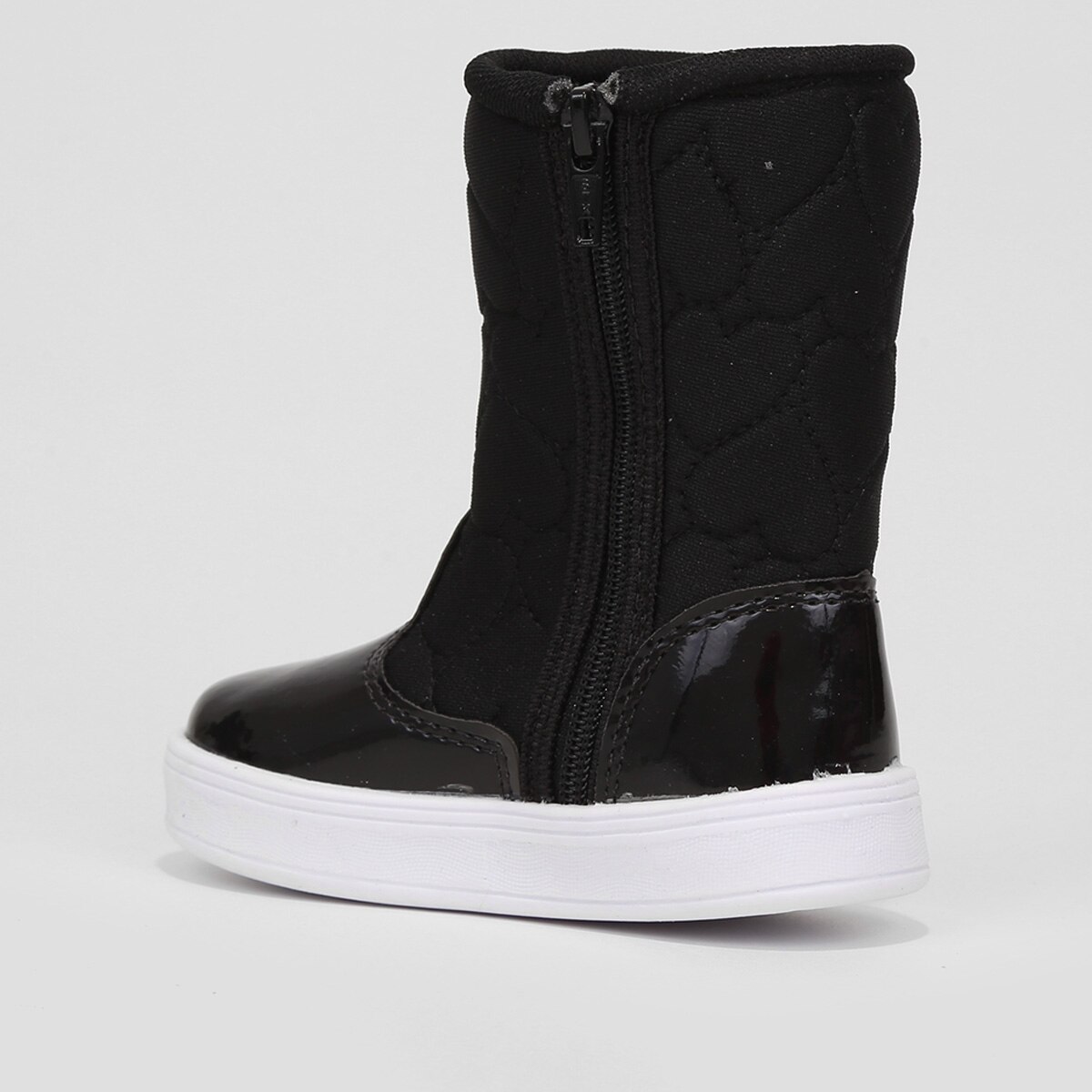 Bota Bebê Tininha Confort Baby Corações com Laço de Cabelo Menina - 4
