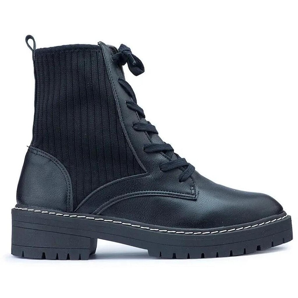 Bota Bebecê Coturno Malha Knit 2422237 - Feminino