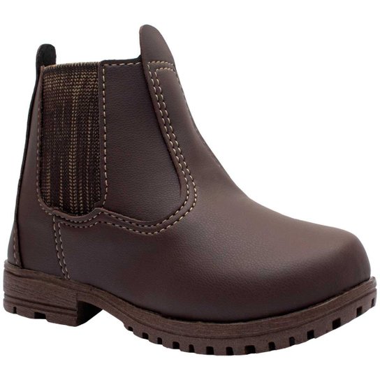 Bota Botina Jequinha Infantil Jeca Country Sapato Texana 09.47J - Cafe Menor preço em Bota Botina Jequinha Infantil Jeca Country Sapato Texana 09.47J - Cafe