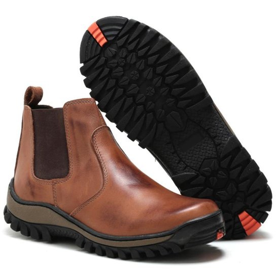 Boot Botina Masculina Netshoes Bota Botina Masculina Roça Rodeio