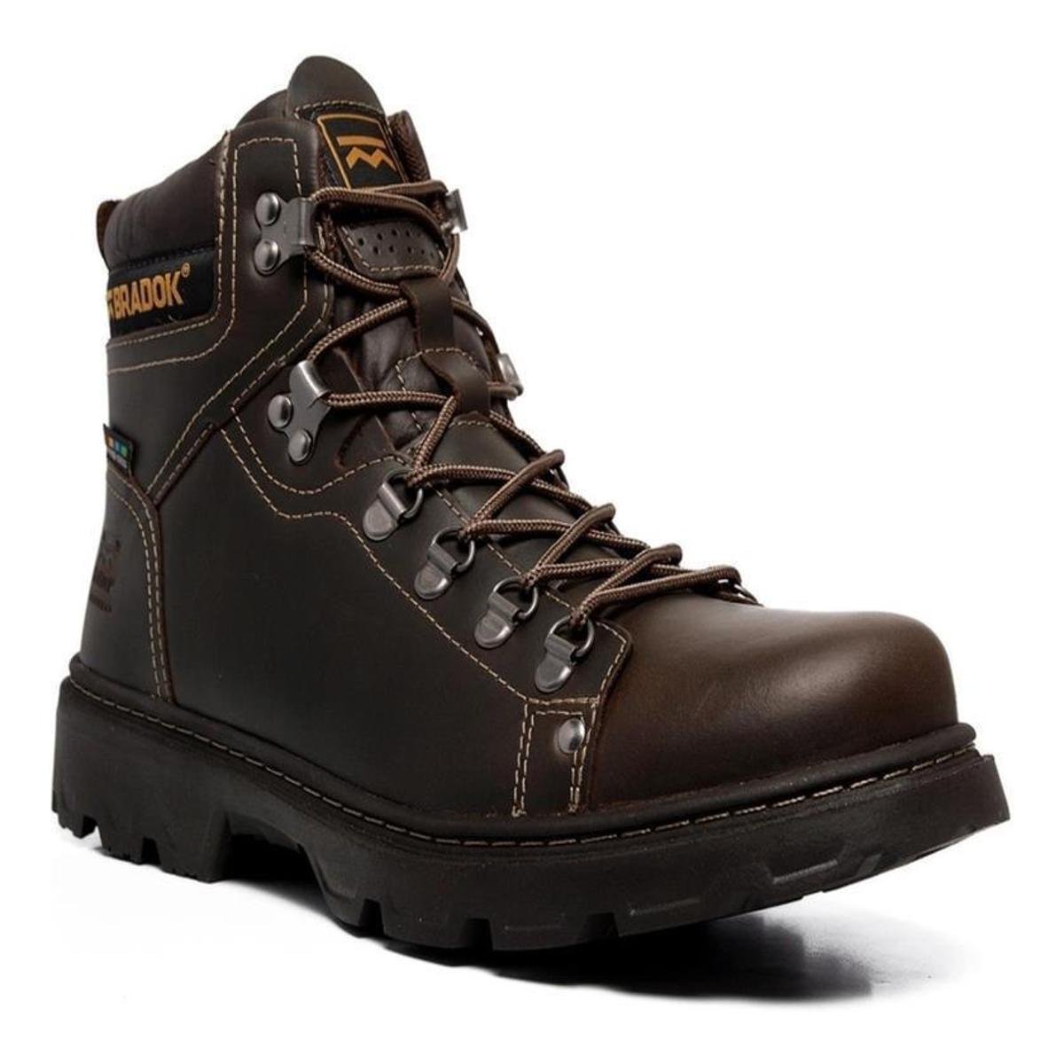 Bota Bradok Work Boot Brown Menor preço em Bota Bradok Work Boot Brown