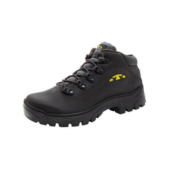 Bota Bull Terrier Bobcat Masculina Adventure Burnet Trilha - Marrom Menor preço em Bota Bull Terrier Bobcat Masculina Adventure Burnet Trilha - Marrom