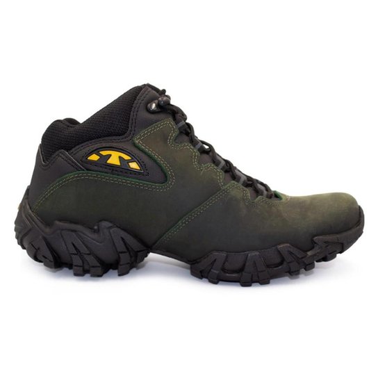 Bota Bull Terrier Bruce - Verde+Preto Menor preço em Bota Bull Terrier Bruce - Verde+Preto