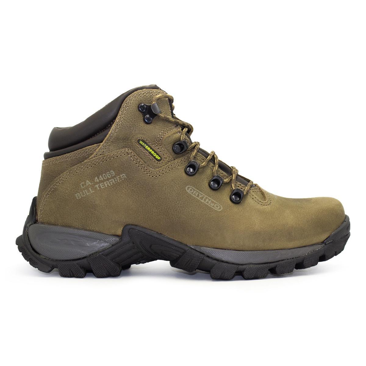 Bota Bull Terrier Masculina Terragrip Menor preço em Bota Bull Terrier Masculina Terragrip