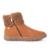 Bota Campesí de Cano Curto Com Pelos L9921 - Caramelo