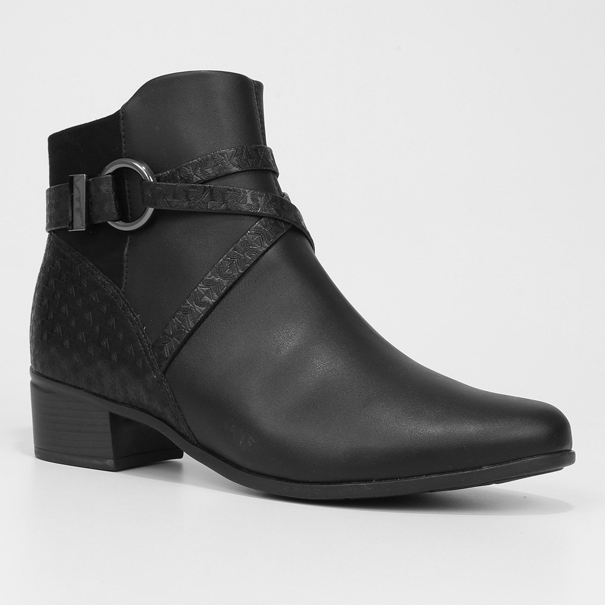 Bota Cano Curto Comfortflex Feminina - 2