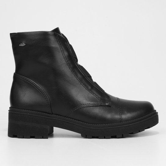 Bota Cano Curto Dakota Elásticos Tratorada Feminina - Preto Menor preço em Bota Cano Curto Dakota Elásticos Tratorada Feminina - Preto