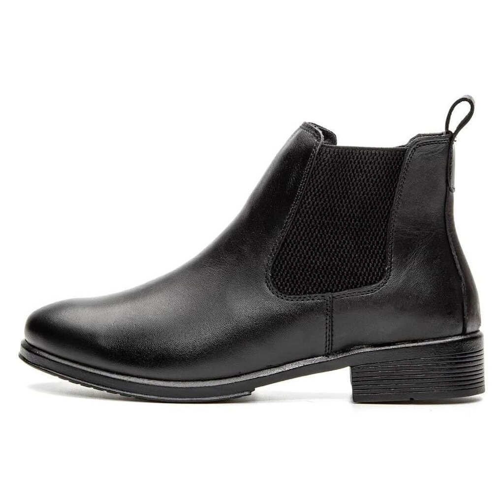Bota Cano Curto Feminina Chelsea de Couro Peccato NS Farm