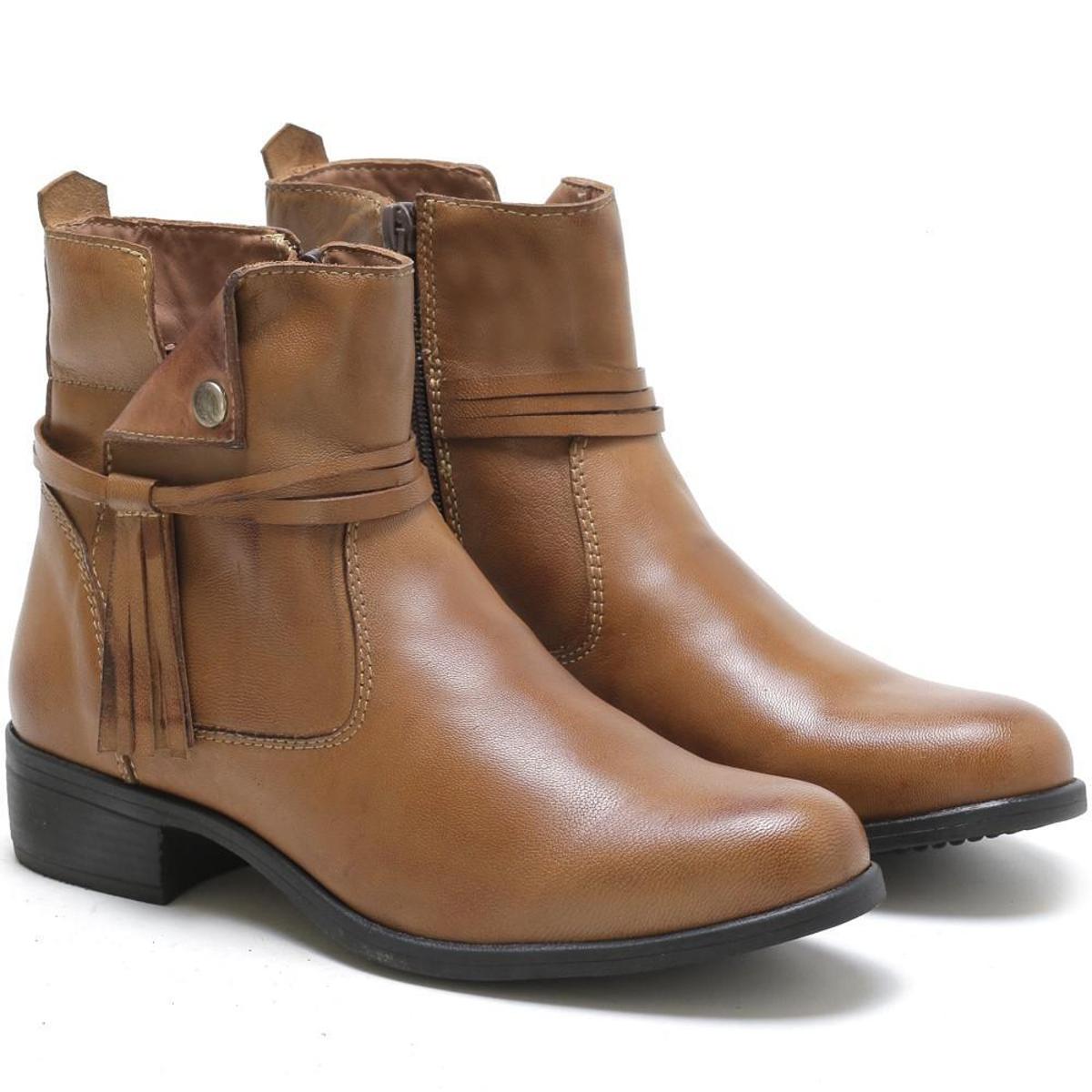 netshoes botas femininas cano curto