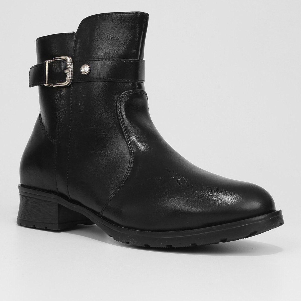 Bota Cano Curto Infantil Mooncity Fivela Menina - 1