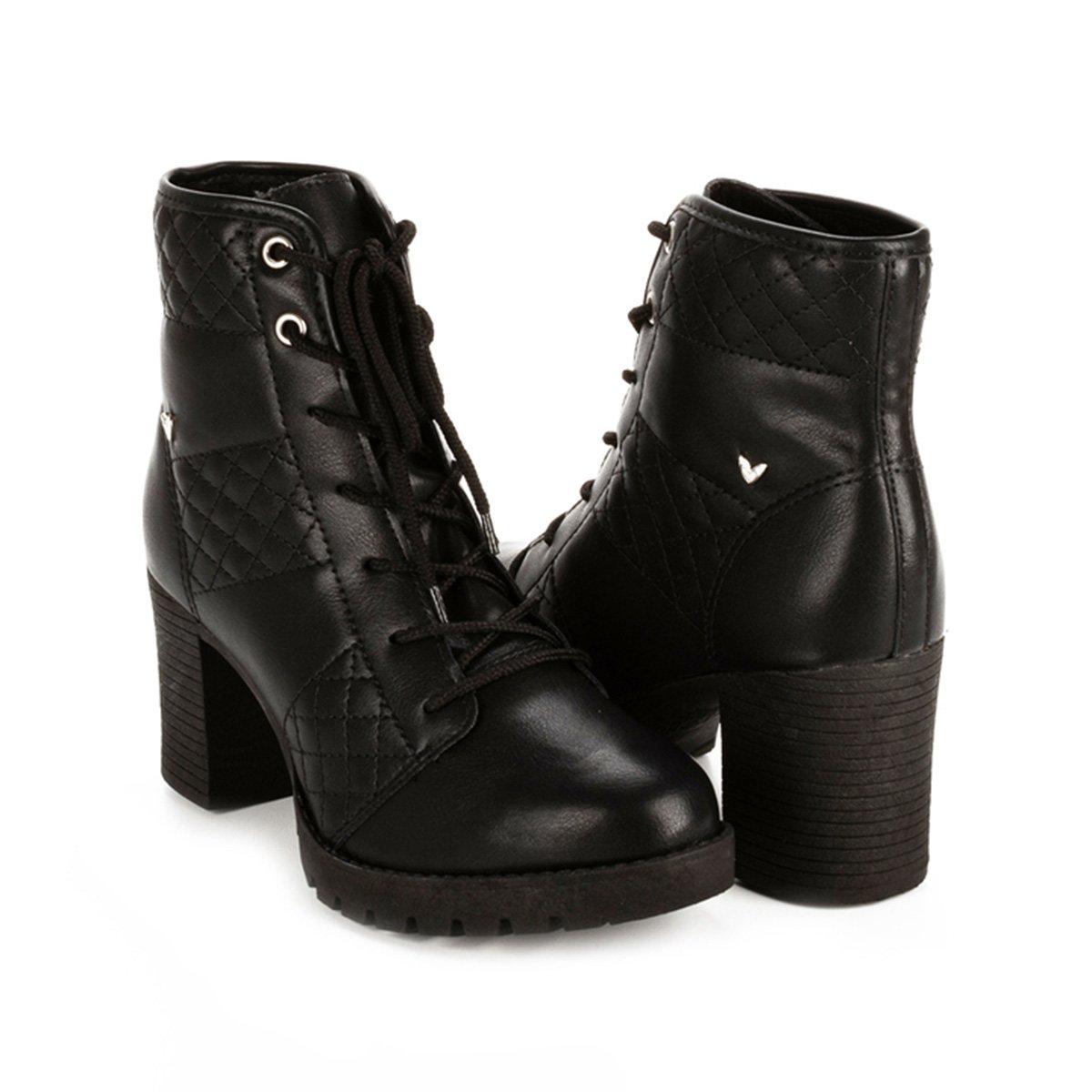 Bota Cano Curto Mississipi Matelassê Feminina - 1