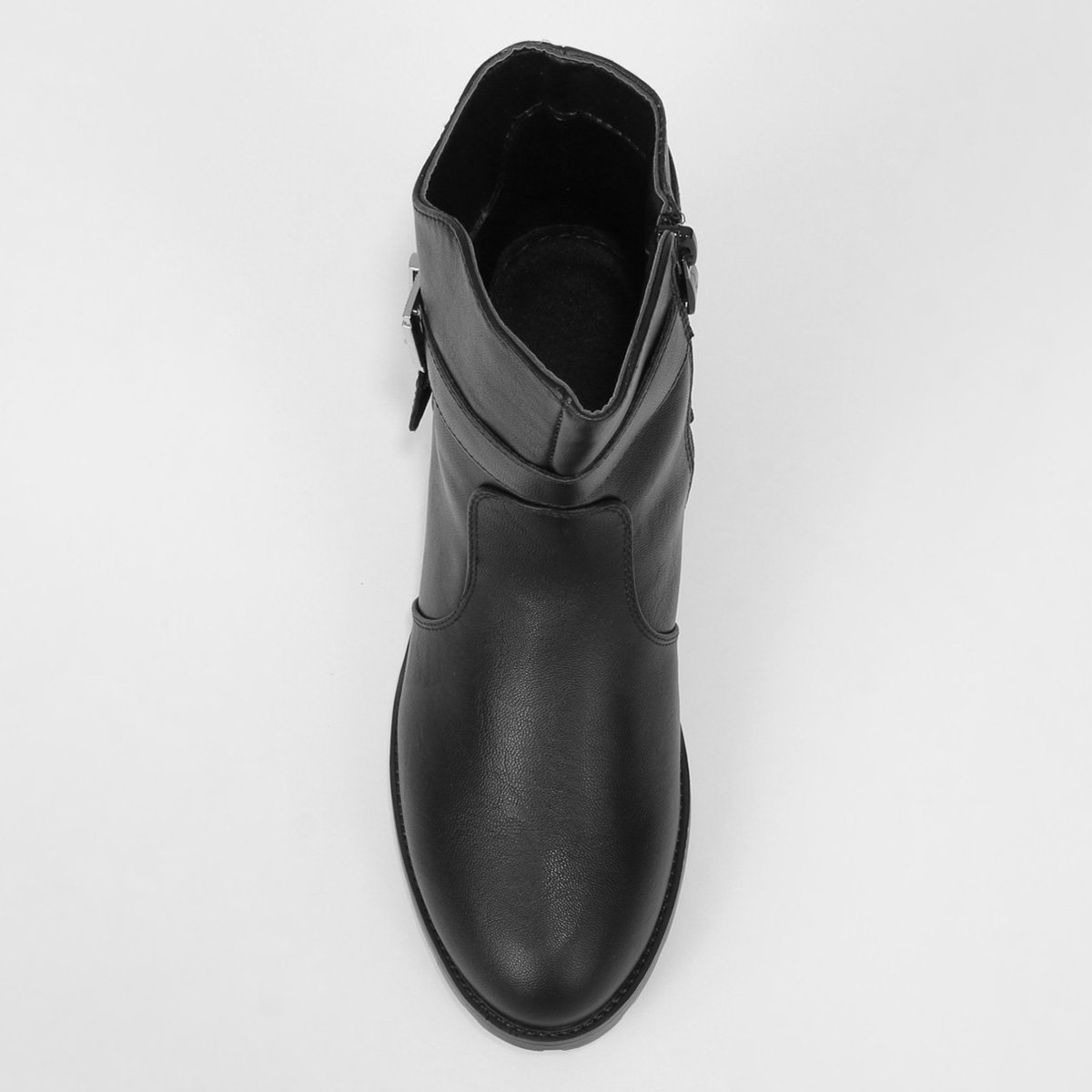 Bota Cano Curto Mooncity Fivela Feminina - 3