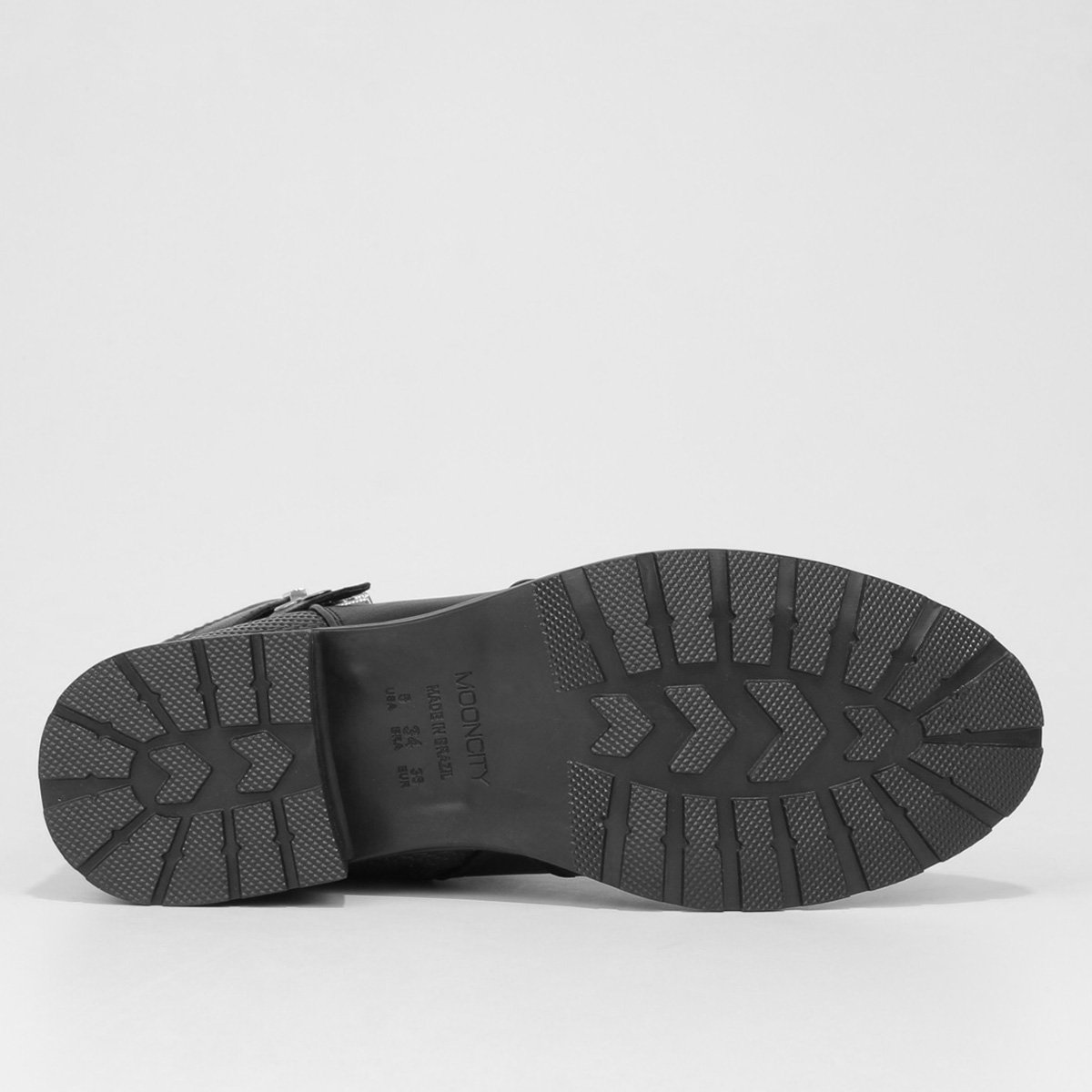 Bota Cano Curto Mooncity Fivela Feminina - 5