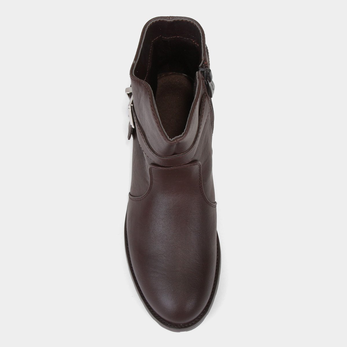 Bota Cano Curto Mooncity Fivela Feminina - 3