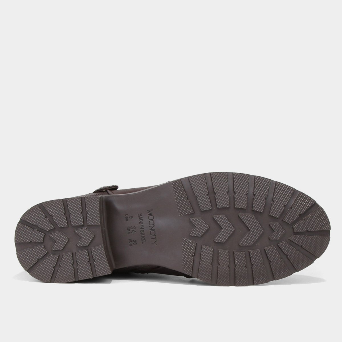Bota Cano Curto Mooncity Fivela Feminina - 5