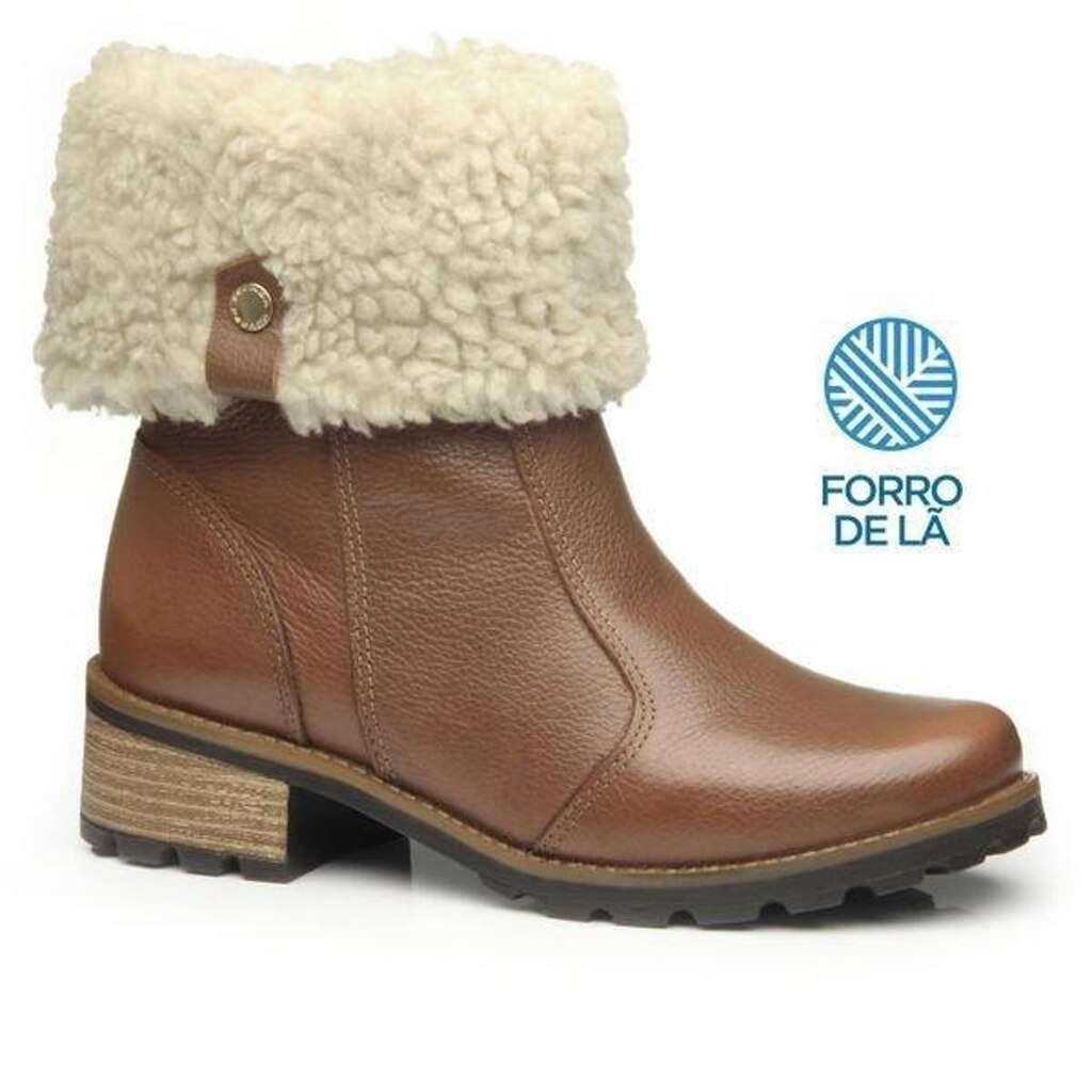 Bota Cano Médio Feminino Pegada