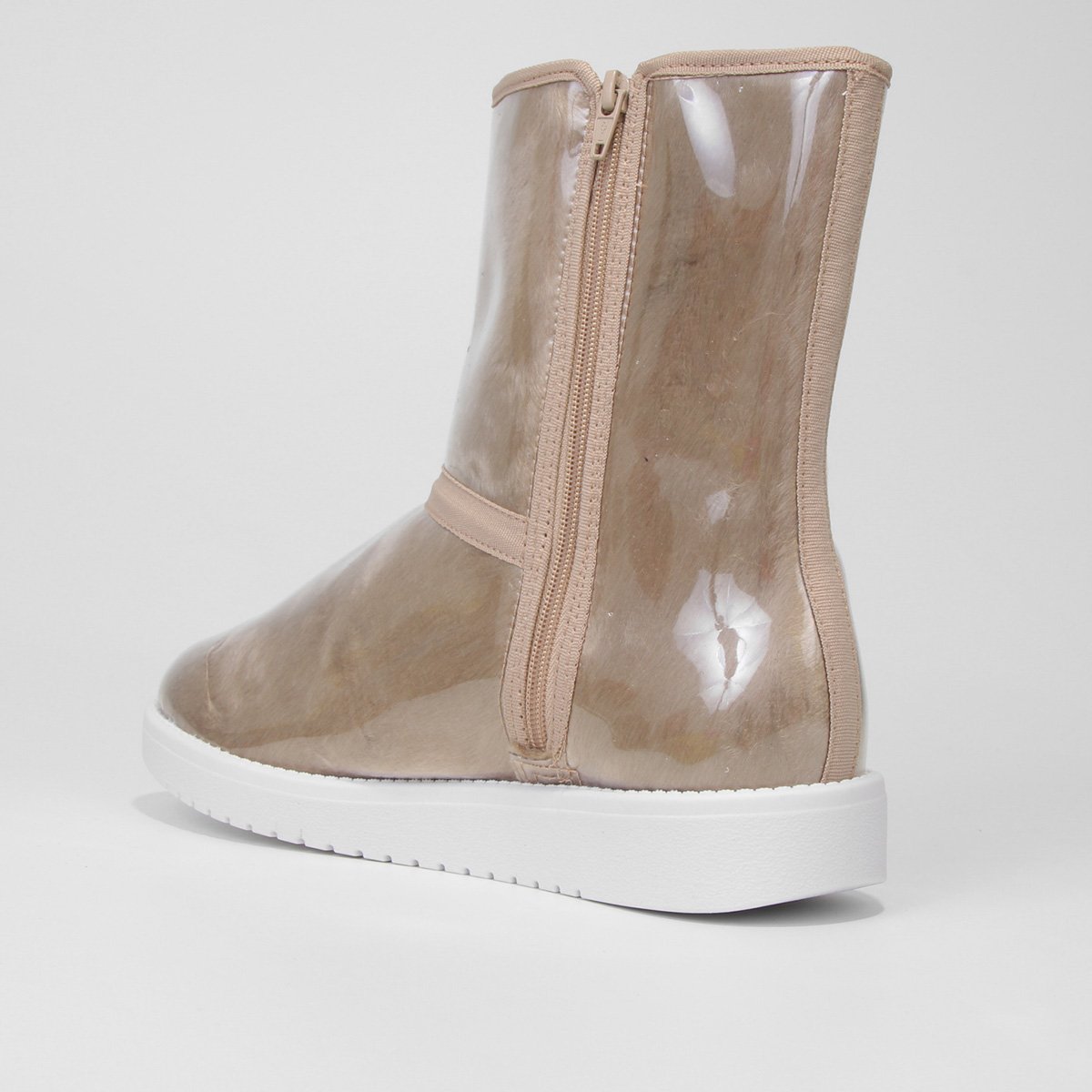 Bota Cano Médio Moleca Verniz Feminina - 3