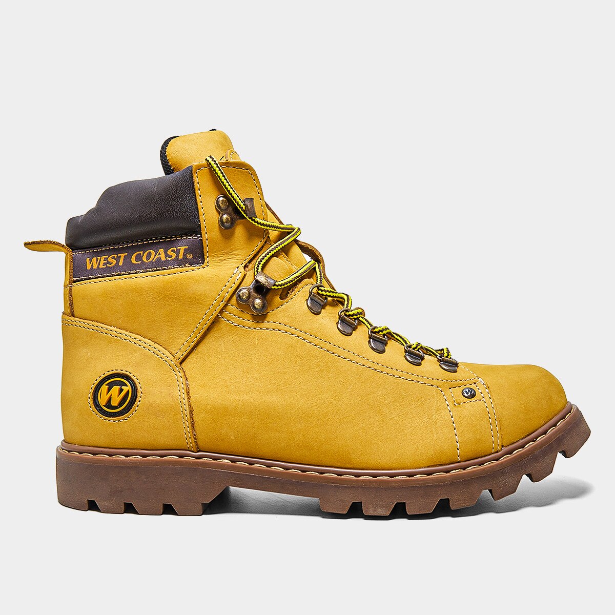 Bota Cano Médio West Coast Worker Classic Nobuck Menor preço em Bota Cano Médio West Coast Worker Classic Nobuck