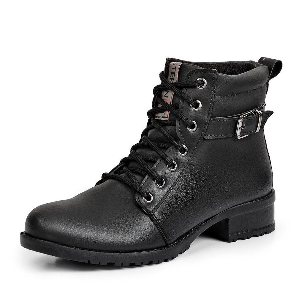 Bota Casual Feminina Cano Curto