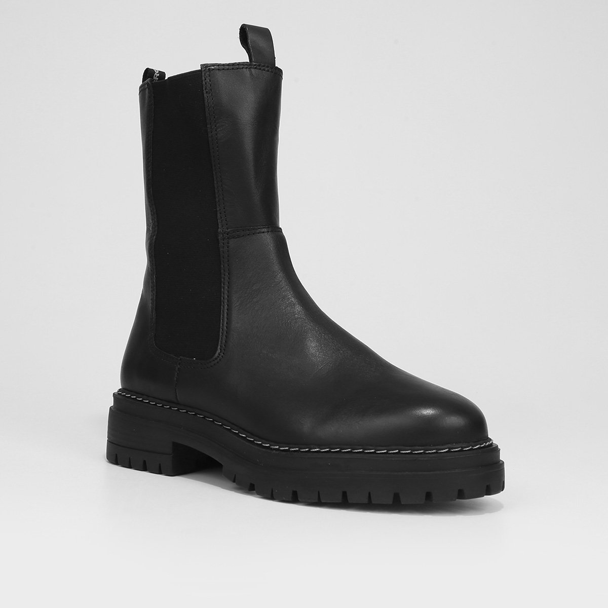 Bota Chelsea Couro Bottero Tratorada Feminina - 2