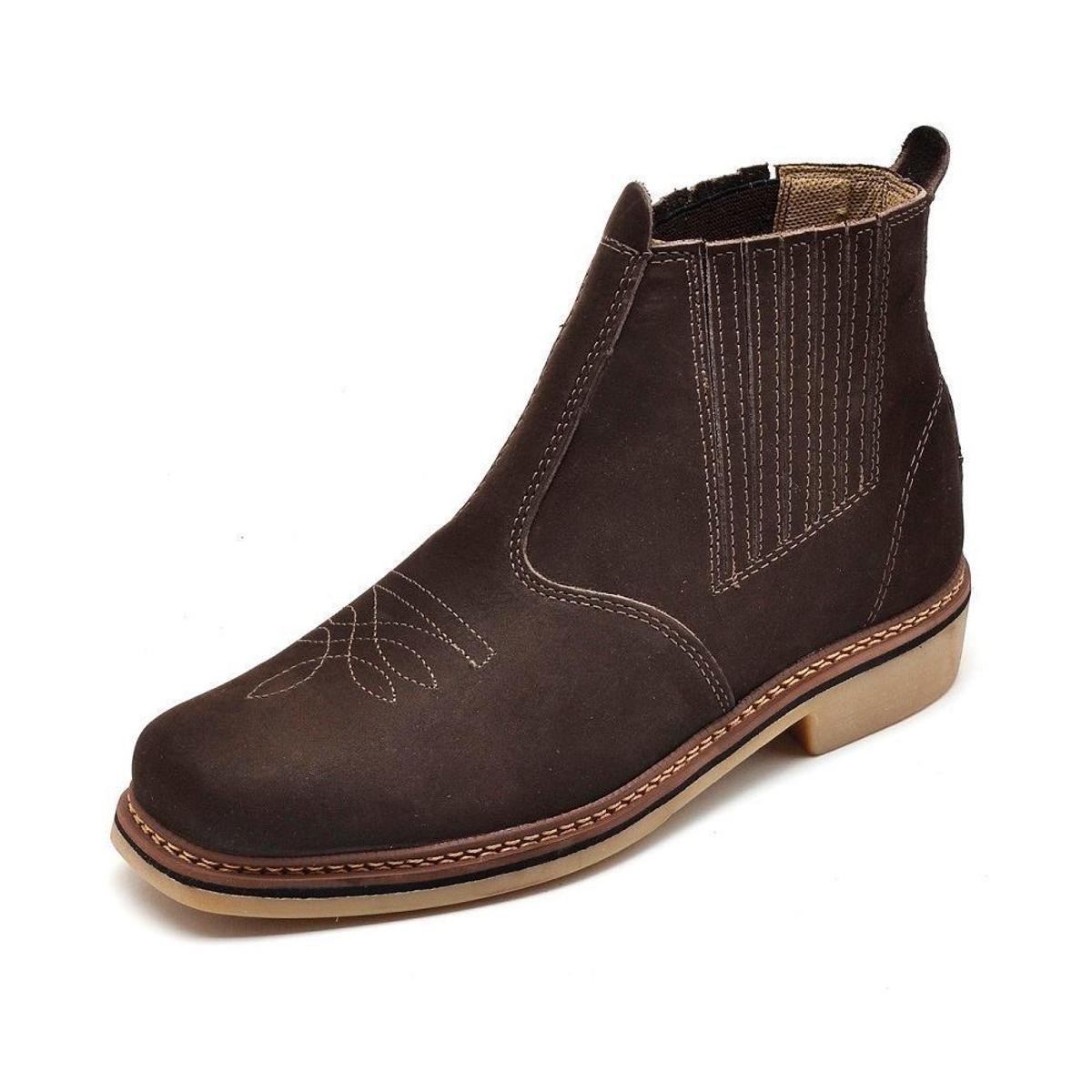 netshoes botas de couro